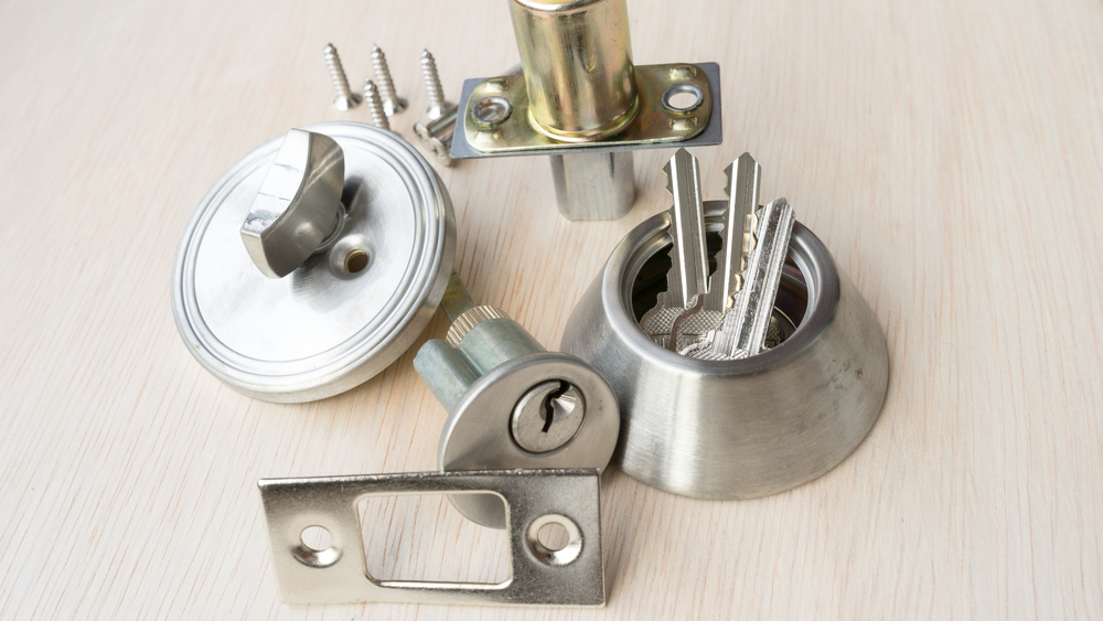 Standard deadbolts and knob locks